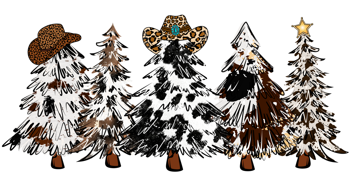 Cowhide Christmas Tree Cup Range