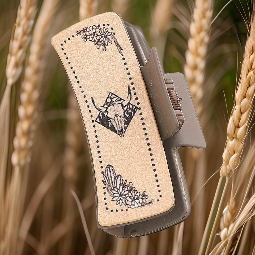 Pattern Claw Clips