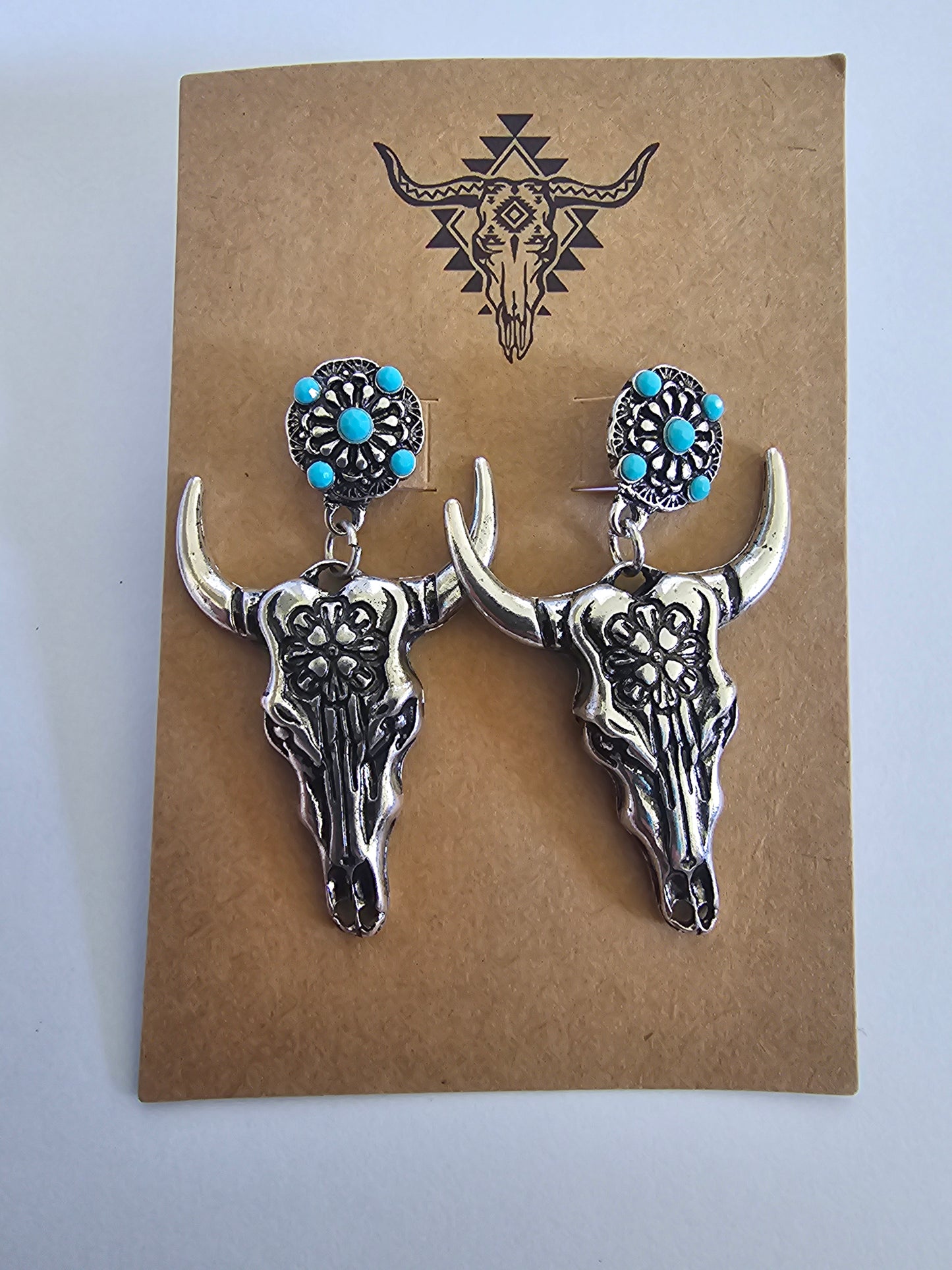Western Turquoise Earrings