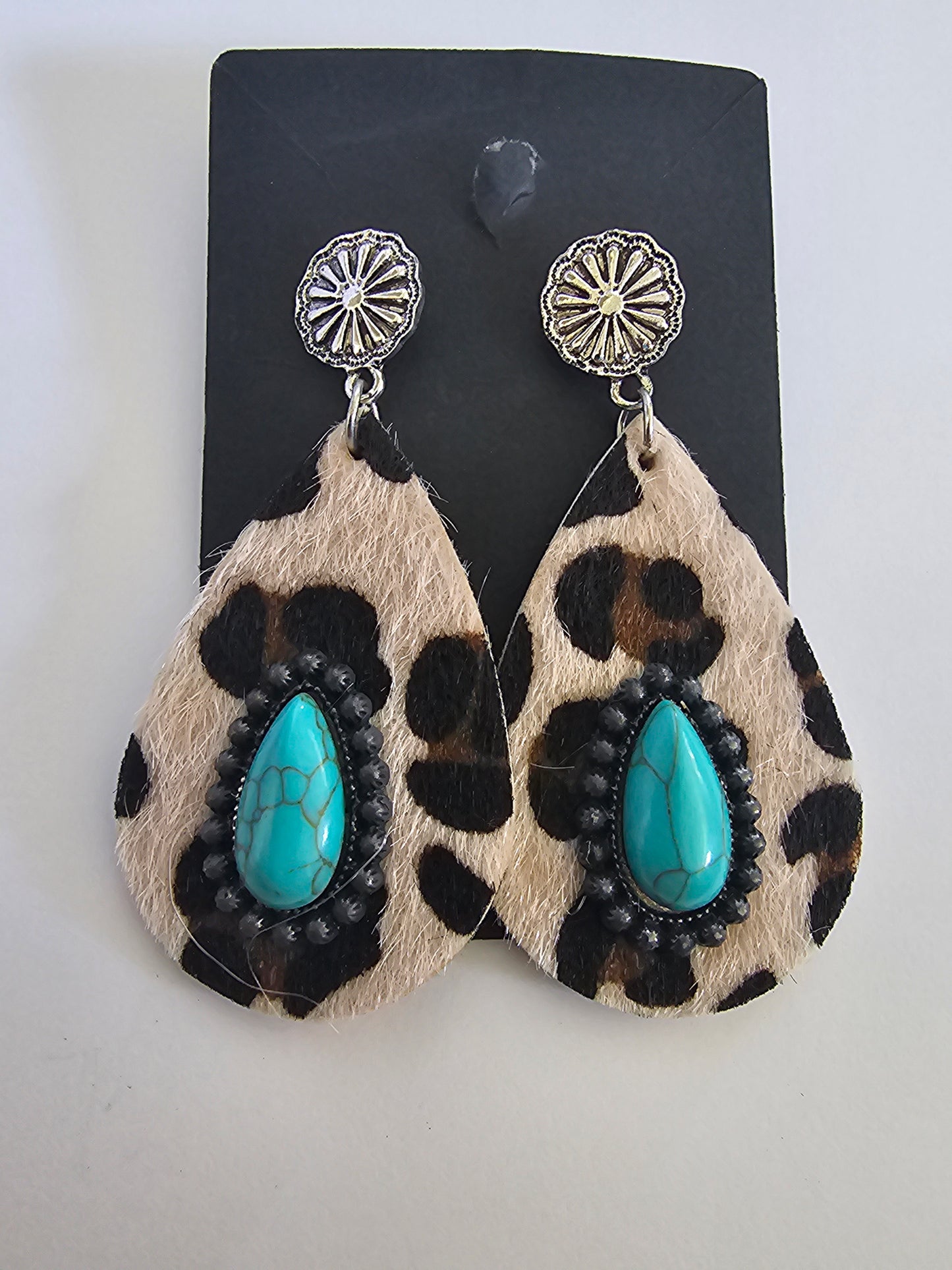 Western Turquoise Earrings