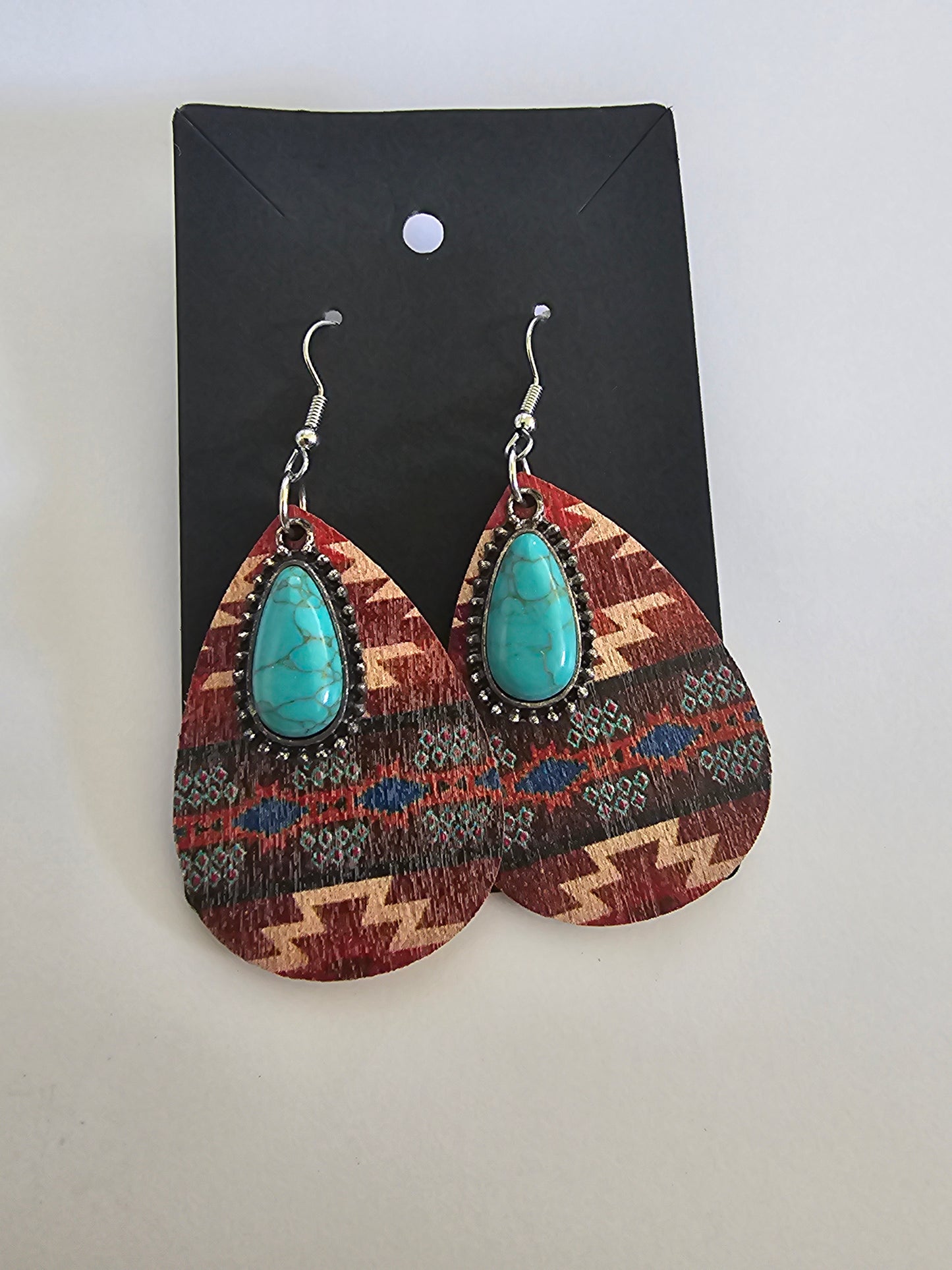 Western Turquoise Earrings