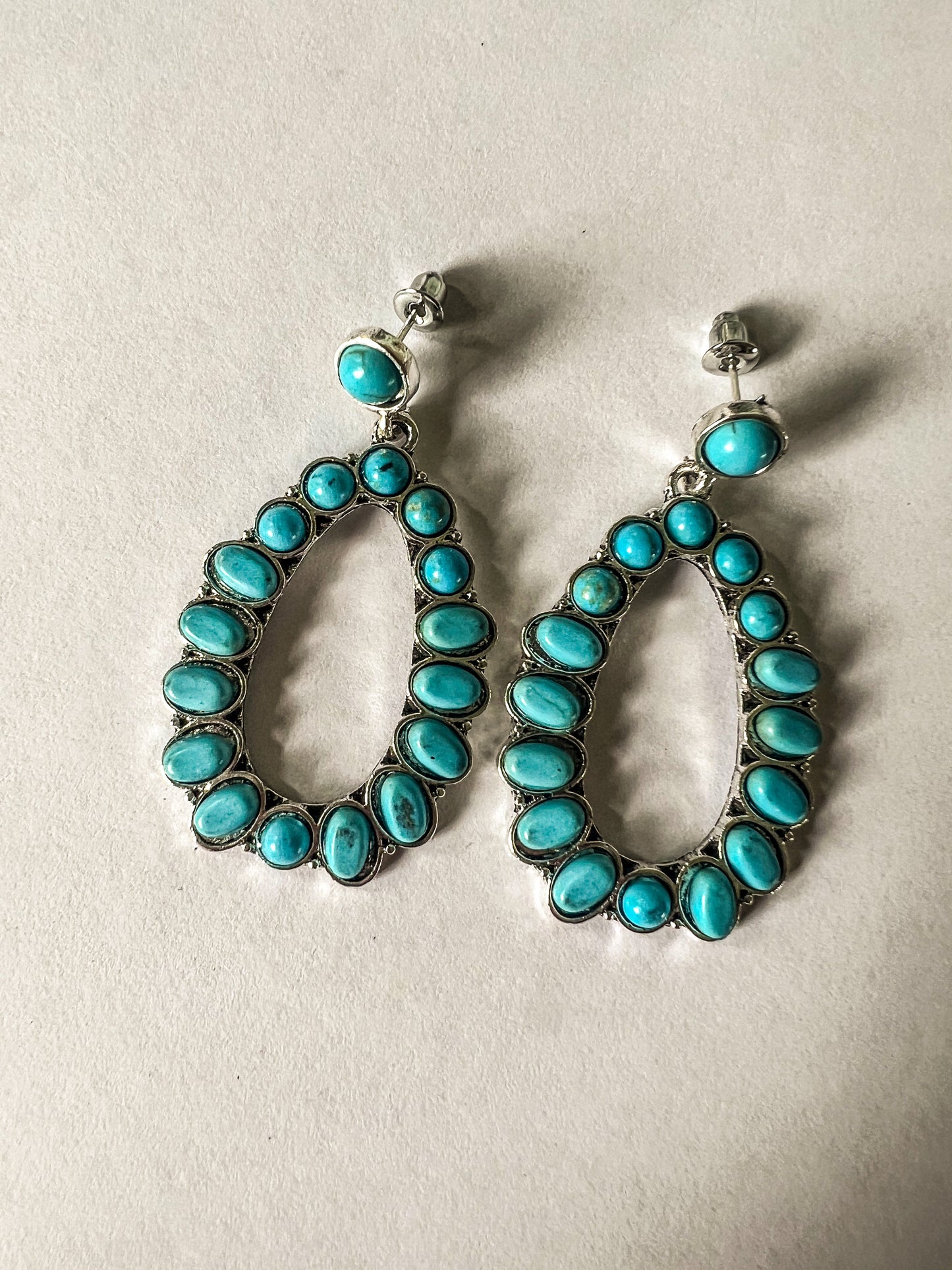 Western Turquoise Earrings