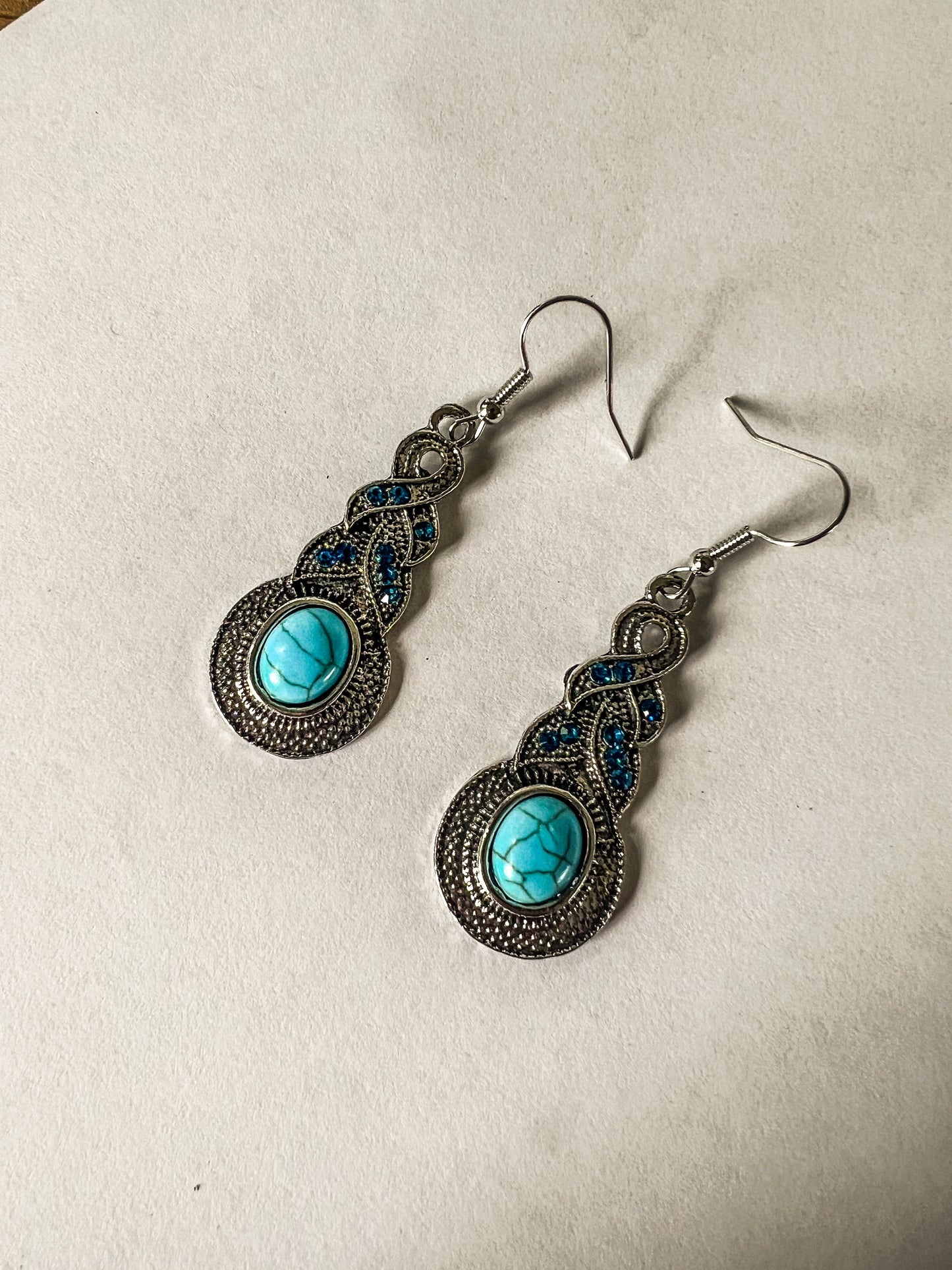 Western Turquoise Earrings