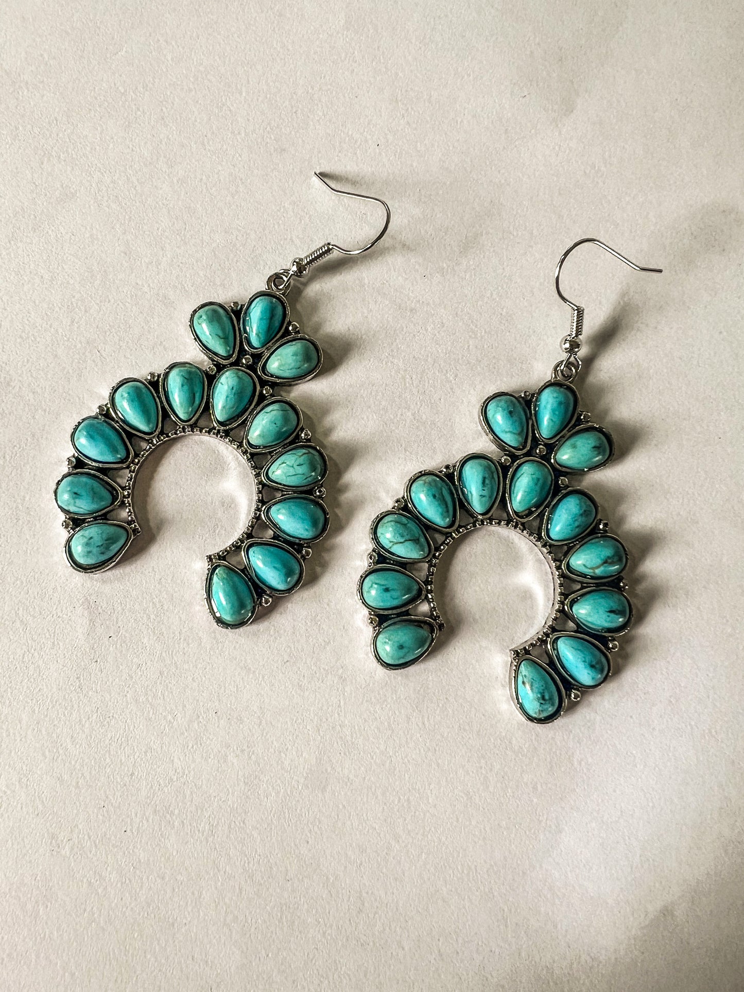 Western Turquoise Earrings