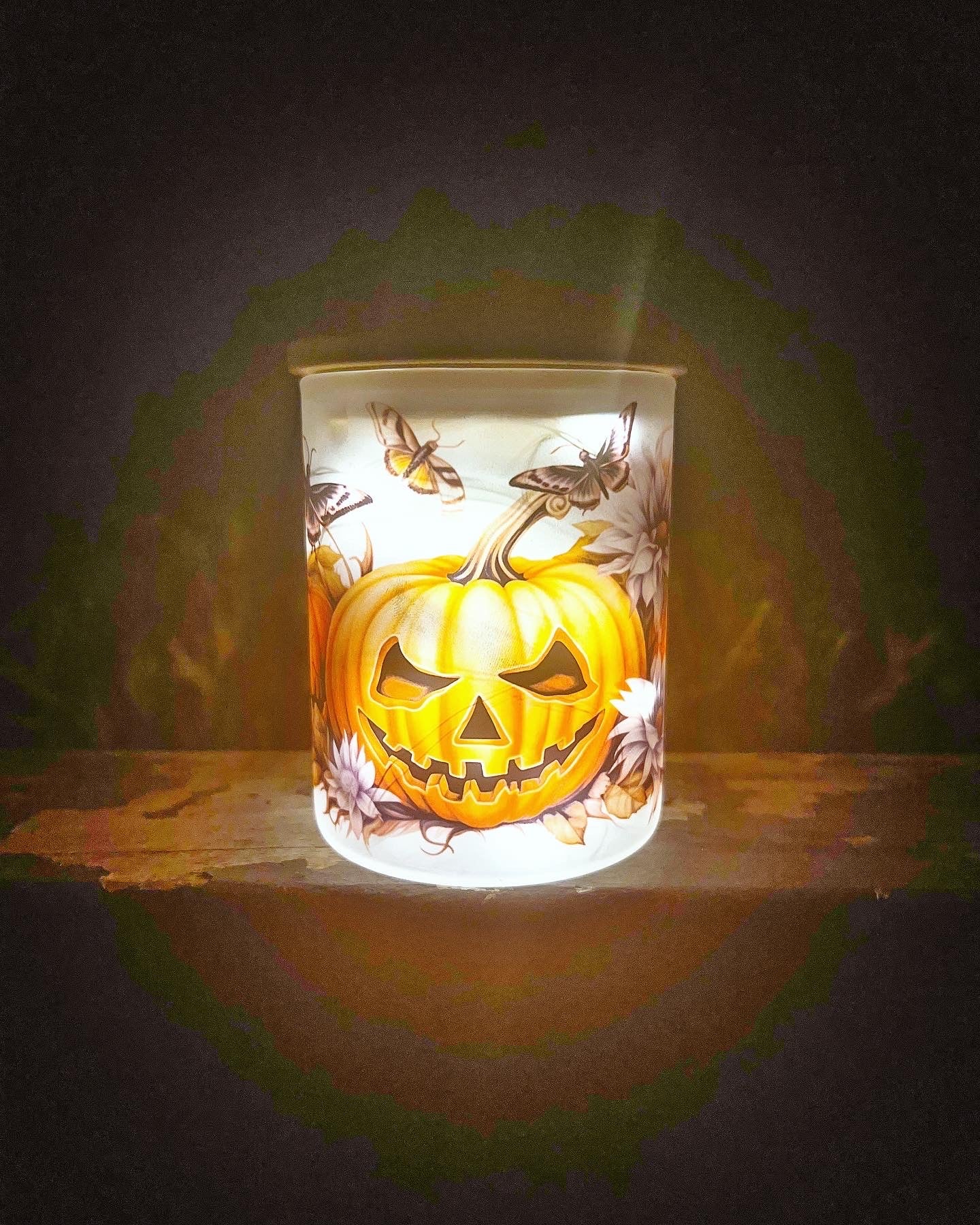 Pumpkin Fairy Light Lantern