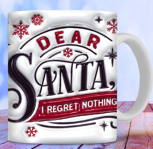 Dear Santa No Regrets Cup Range