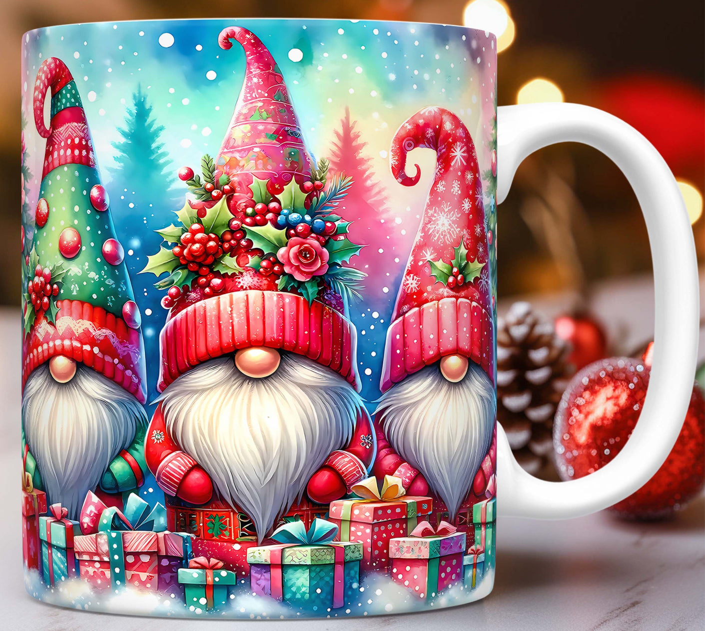 Gnomes Christmas Cup Range