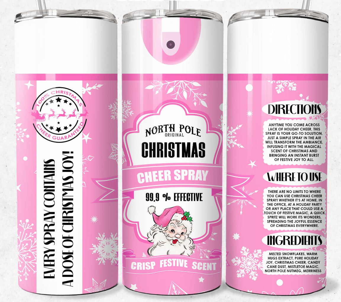 Christmas Cheer Spray Cup Range