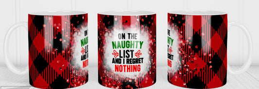 Naughty List Regret Nothing Cup Range