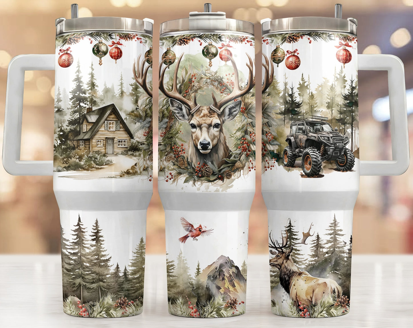 Deer Jingle Bells Cup Range