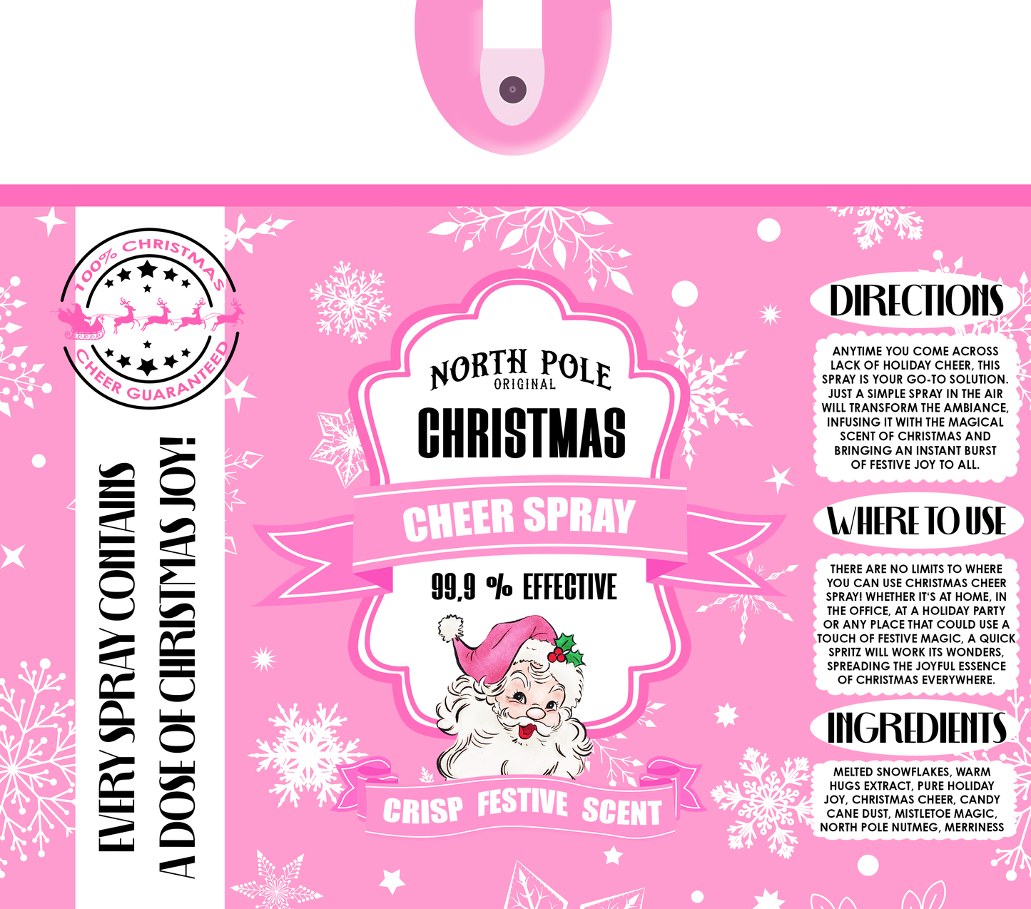 Christmas Cheer Spray Cup Range