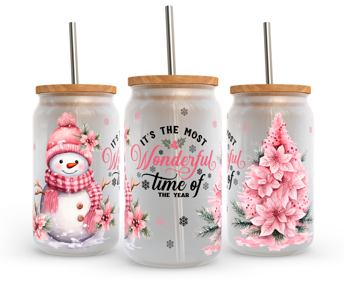 Pink Snowman Cup Range