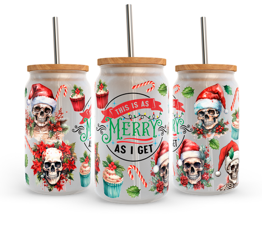 Skull Merry As I Get Cup Range