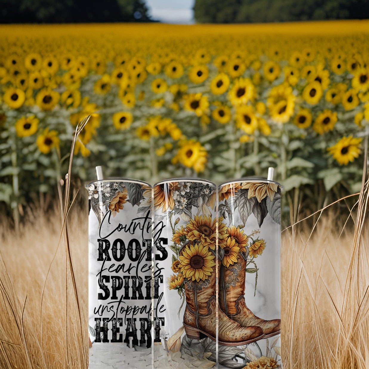 Country Roots Fearless Spirit 20oz Tumbler