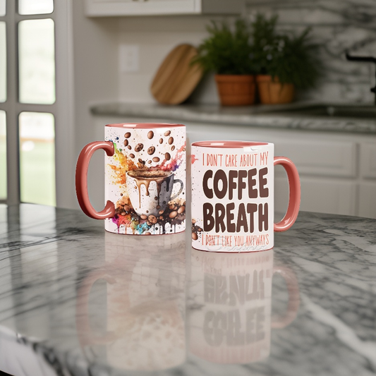 Coffee Breathe 11oz Coffee Mug