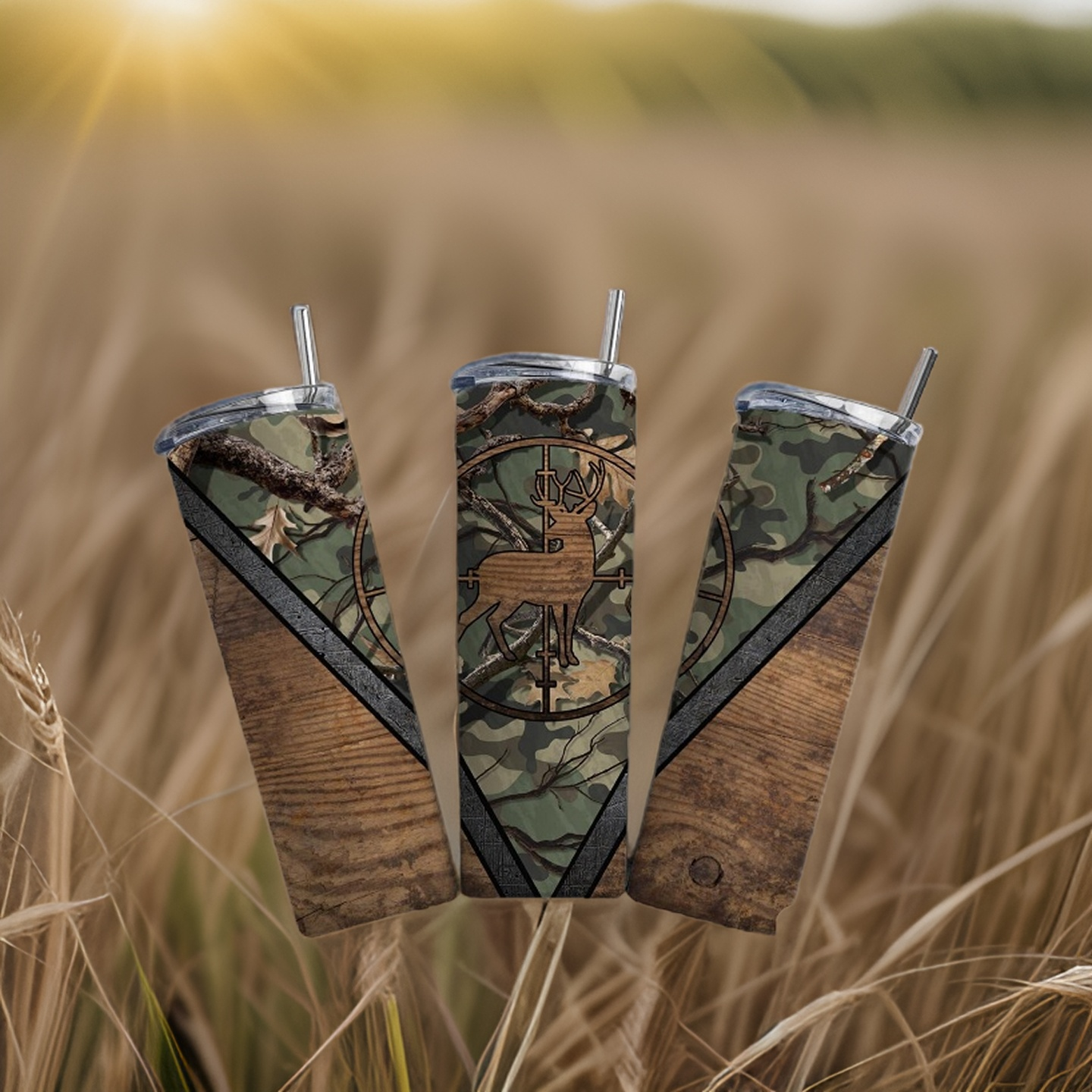 Camo Hunting 20oz Tumbler