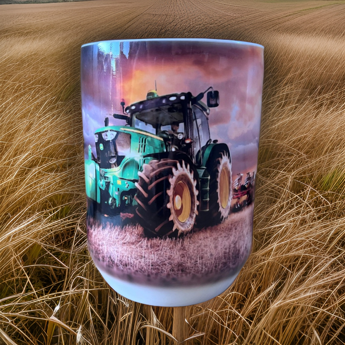 12oz John Deere Wine Tumbler