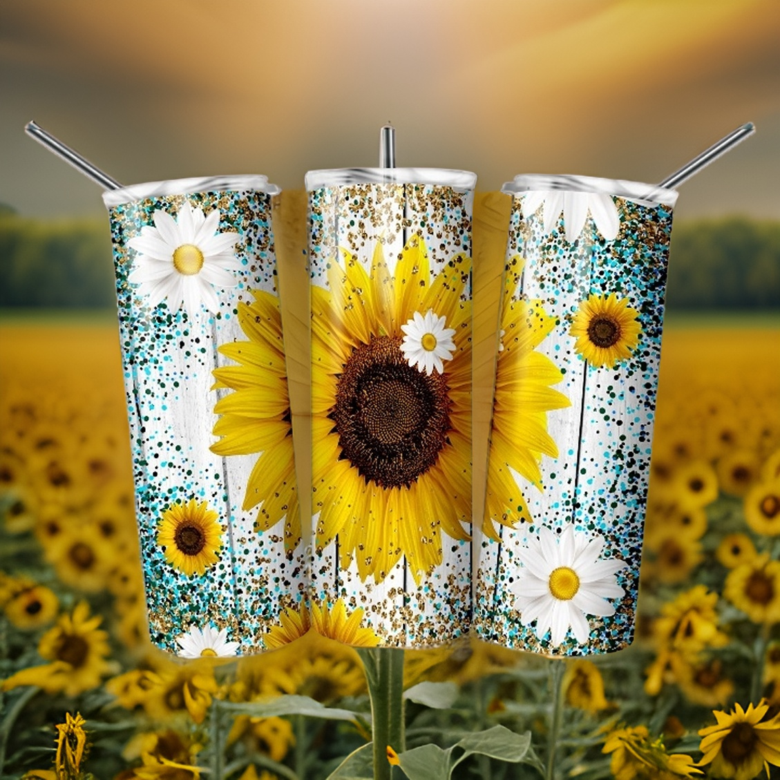 Sunflower 20oz Tumbler