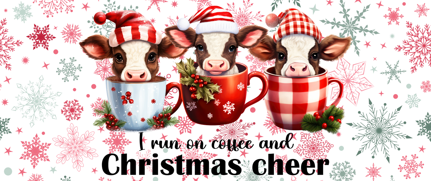 Cow Christmas Cheer Cup Range