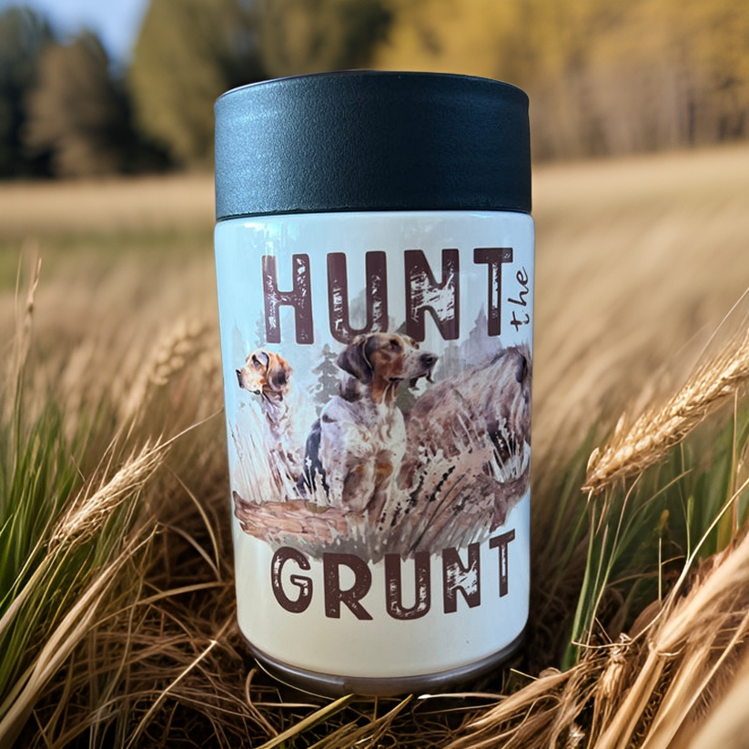 Hunt The Grunt Stubby & Can Cooler