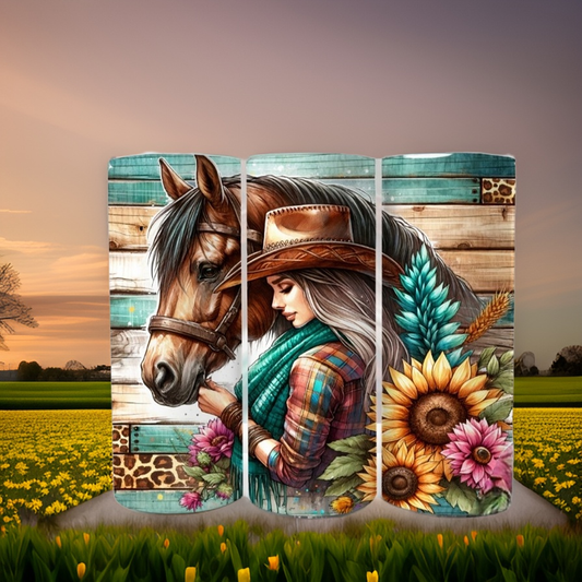 Horse Girl 20oz Tumbler