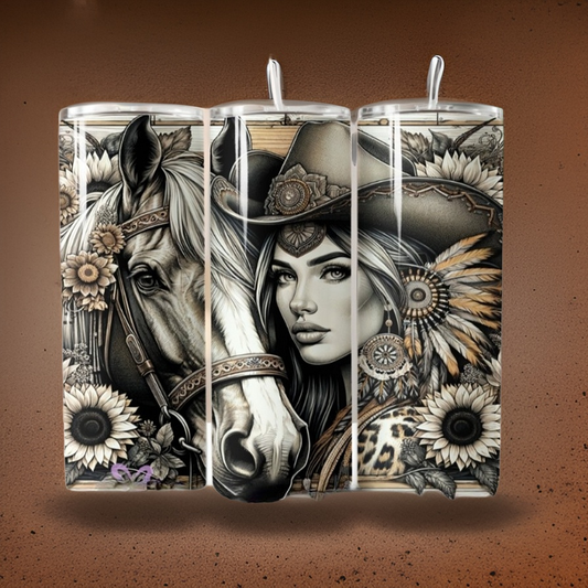 Girl & Horse 20oz Tumbler