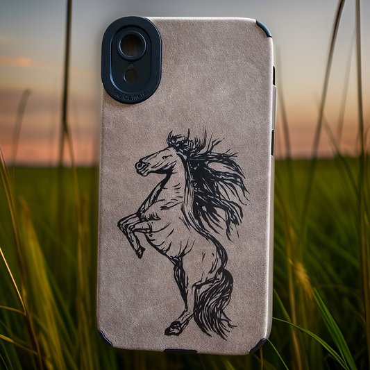 Leather Horse Phone Case