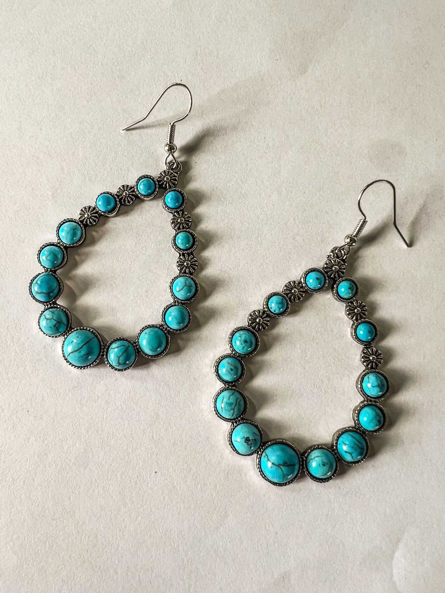 Western Turquoise Earrings